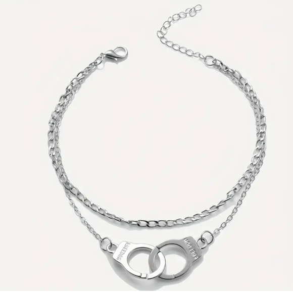 Double Layer Handcuff Anklet - Picture 3 of 3